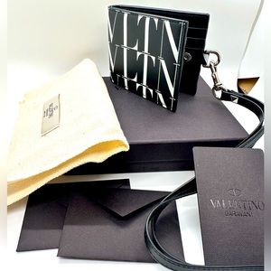 Valentino Garavani Bifold Neck Wallet